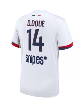 Billige Paris Saint-Germain Desire Doue #14 Bortedrakt 2025-26 Kortermet
